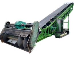 履带行走扒料机